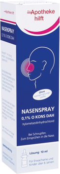 AH Nasenspray 0,1% O KONS DAH Lösung